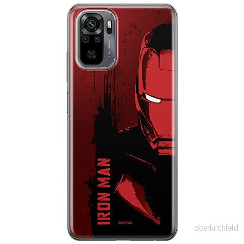 ERT GROUP mobiltelefonfodral för Xiaomi REDMI NOTE 10/ 10S originalt och officiellt licensierat Marvel mönster Iron Man 004 anpassad till formen på mobiltelefonen, fodral tillverkad av TPU plast 5903537183763