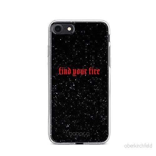 ERT GROUP mobiltelefonfodral för Apple Iphone 7/8/ SE 2/ 3 originalt och officiellt licensierat Babaco mönster Find your fire 002, fodral tillverkad av TPU plast 5903932886764