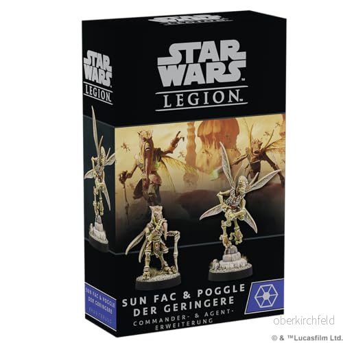 Atomic Mass Games, Star Wars: Legion Sun Fac & Poggle of Geringere, Commander och Agent förlängning, tablett, 2 spelare, från 14 år, 120180 minuter, tyska 841333124908
