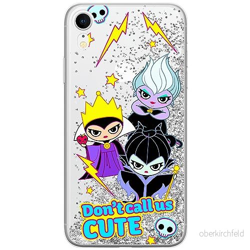 ERT GROUP mobiltelefonfodral för Apple Iphone XR originalt och officiellt licensierat Disney mönster Villains 003 optimalt anpassad till formen på mobiltelefonen, med glitter overflow effekt 5905131376848