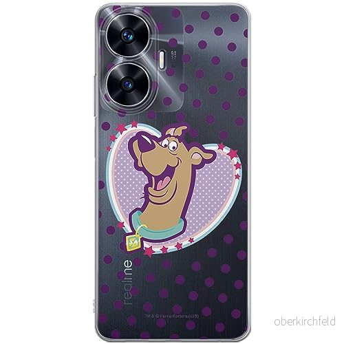 ERT GROUP mobiltelefonfodral för Realme C55 originalt och officiellt licensierat Scooby Doo mönster 005 optimalt anpassad till formen på mobiltelefonen, gedeeltelijk transparant 5905511861698