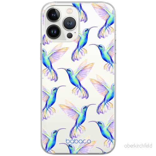 ERT GROUP mobiltelefonfodral för Samsung A73 5G originalt och officiellt licensierat Babaco mönster Hummingbird 002 optimalt anpassad till formen på mobiltelefonen, gedeeltelijk transparant 5904805513725
