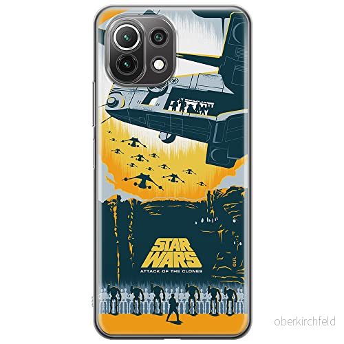 ERT GROUP mobiltelefonfodral för Xiaomi 11 LITE 4G/5G originalt och officiellt licensierat Star Wars mönster 022, fodral tillverkad av TPU plast 5903932705027