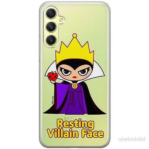 ERT GROUP mobiltelefonfodral för Samsung A34 5G originalt och officiellt licensierat Disney mönster The Evil Queen 002 optimalt anpassad till formen på mobiltelefonen, gedeeltelijk transparant 5905511783112