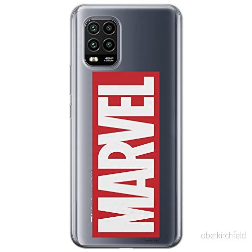 ERT GROUP mobiltelefonfodral för Xiaomi MI 10 LITE originalt och officiellt licensierat Marvel mönster 007 optimalt anpassad till formen på mobiltelefonen, gedeeltelijk transparant 5903537145631
