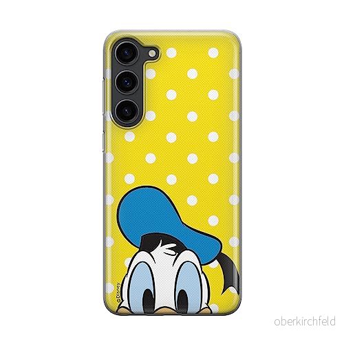 ERT GROUP mobiltelefonfodral för Samsung S23 PLUS originalt och officiellt licensierat Disney mönster Donald 001 optimalt anpassad till formen på mobiltelefonen, fodral tillverkad av TPU plast 5905511441692