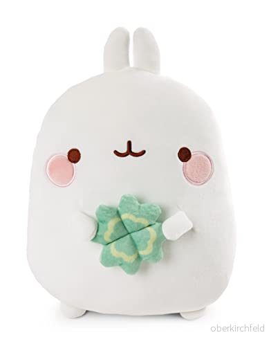 Figurkudde MOLANG med klöverblad 30x23cm 4012390488791
