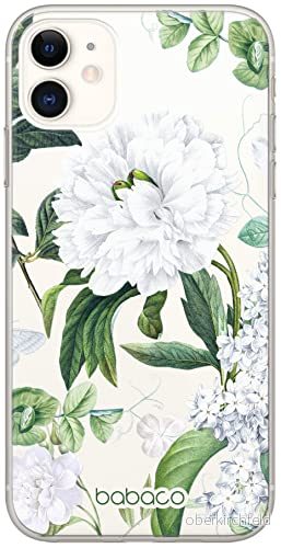 ERT GROUP mobiltelefonfodral för Iphone 11 originalt och officiellt licensierat Babaco mönster Flowers 031 optimalt anpassad till formen på mobiltelefonen, gedeeltelijk transparant 5905131282057