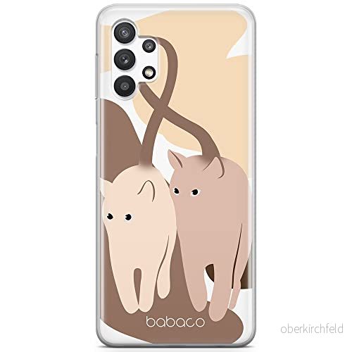 ERT GROUP mobiltelefonfodral för Samsung A32 5G originalt och officiellt licensierat Babaco mönster Cats 002 optimalt anpassad till formen på mobiltelefonen, fodral tillverkad av TPU plast 5905131085764