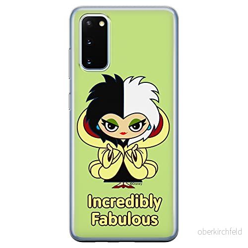 ERT GROUP mobiltelefonfodral för Samsung S20 / S11E originalt och officiellt licensierat Disney mönster Cruella 006 optimalt anpassad till formen på mobiltelefonen, fodral tillverkad av TPU plast 5905131489289