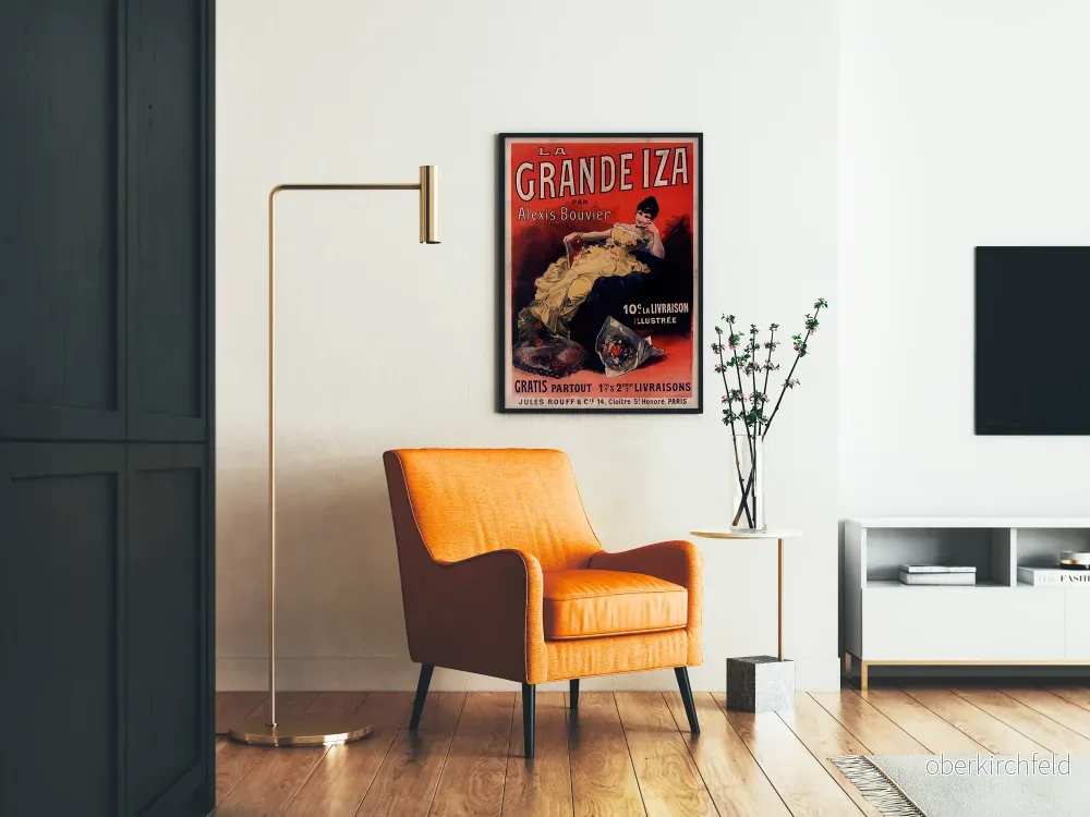 Vintageposter La Grande Iza av Alexis Bouvier - Bild 2