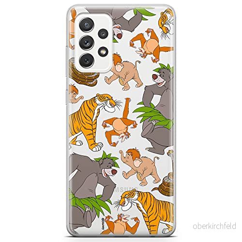 ERT GROUP mobiltelefonfodral för Samsung A72 5G originalt och officiellt licensierat Disney mönster Jungle Book 003 optimalt anpassad till formen på mobiltelefonen, gedeeltelijk transparant 5905131783066