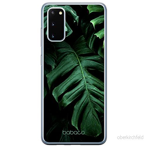 ERT GROUP mobiltelefonfodral för Samsung S20 / S11E originalt och officiellt licensierat Babaco mönster Plants 003 Vit optimalt anpassad till formen på mobiltelefonen, fodral tillverkad av TPU plast 5903537758510