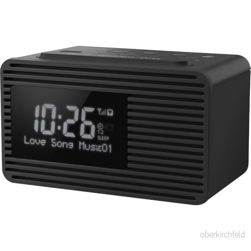 Panasonic RC D8EG K Klockradio DAB+ (USB laddningsfunktion, snooze knapp, sovtimer, snabbval) svart 5025232935208