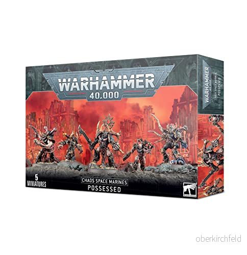 Warhammer 40 000 Chaos Space Marines: besatt 5011921163229 Warhammer 40 000 Chaos Space Marines: besatt 5011921163229