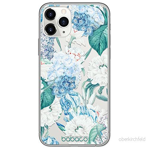 ERT GROUP mobiltelefonfodral för Iphone 11 PRO MAX originalt och officiellt licensierat Babaco mönster Flowers 028 optimalt anpassad till formen på mobiltelefonen, gedeeltelijk transparant 5905131270511