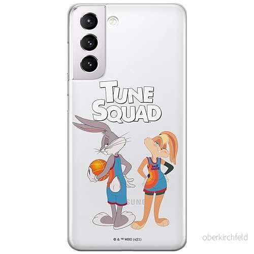 ERT GROUP mobiltelefonfodral för Samsung S21 originalt och officiellt licensierat Looney Tunes mönster Space Jam 022 optimalt anpassad till formen på mobiltelefonen, gedeeltelijk transparant 5905511062620