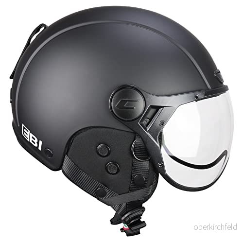 CGM EBI Unisex Vuxen Skidåkning, Matt Svart, L (59 cm) 8052015720970