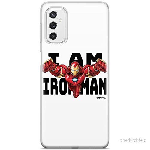 ERT GROUP mobiltelefonfodral för Samsung M52 5G originalt och officiellt licensierat Marvel mönster Iron Man 028 optimalt anpassad till formen på mobiltelefonen, fodral tillverkad av TPU plast 5904805494031