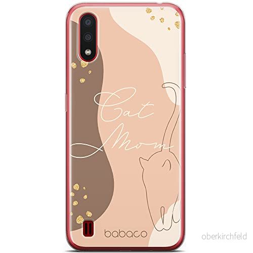ERT GROUP mobiltelefonfodral för Samsung A01 originalt och officiellt licensierat Babaco mönster Cats 006 optimalt anpassad till formen på mobiltelefonen, fodral tillverkad av TPU plast 5905131057624
