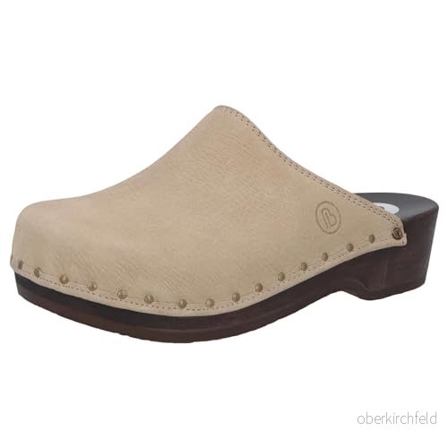 Berkemann Unisex naturtofflor träsko, Öken, 41.5 EU 4049261937133