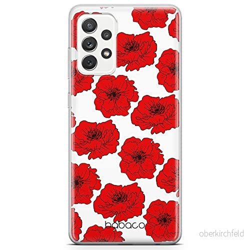 ERT GROUP mobiltelefonfodral för Samsung A72 5G originalt och officiellt licensierat Babaco mönster Flowers 018 optimalt anpassad till formen på mobiltelefonen, fodral tillverkad av TPU plast 5903932632743