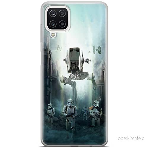 ERT GROUP mobiltelefonfodral för Samsung A12 / M12 originalt och officiellt licensierat Star Wars mönster 019 optimalt anpassad till formen på mobiltelefonen, fodral tillverkad av TPU plast 5903040103784