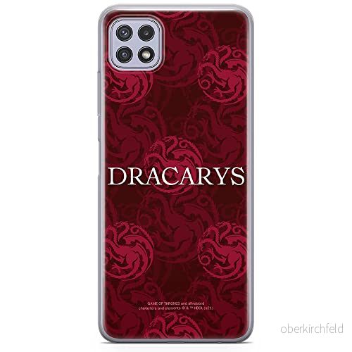 ERT GROUP mobiltelefonfodral för Samsung A22 5G originalt och officiellt licensierat Game od Thrones mönster of 021 anpassad till formen på mobiltelefonen, fodral tillverkad av TPU plast 5903932810523