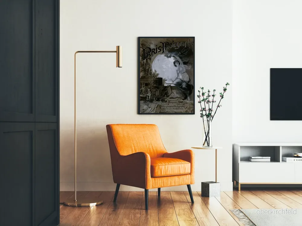Vintageposter av Parisfotograf för väggdekoration - Bild 2