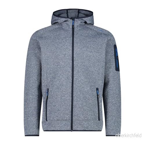 CMP Man Jacket Fix Hood, Blue Ink B. Blå safir, 56 8058949886515