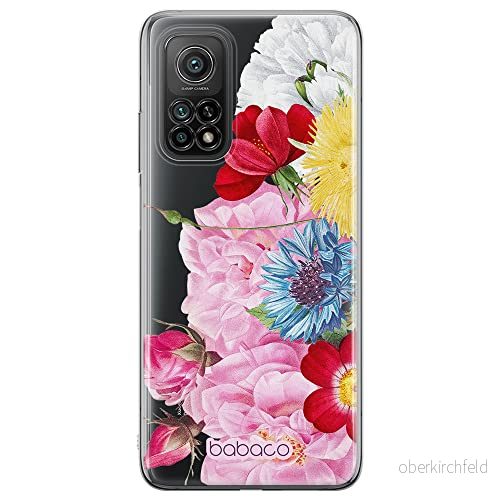 ERT GROUP mobiltelefonfodral för Xiaomi REDMI NOTE 9T originalt och officiellt licensierat Babaco mönster Flowers 056 optimalt anpassad till formen på mobiltelefonen, gedeeltelijk transparant 5905131362551