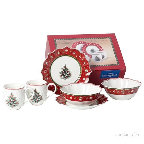 Villeroy & Boch Toy's Delight Breakfast Set Red 4003686180215