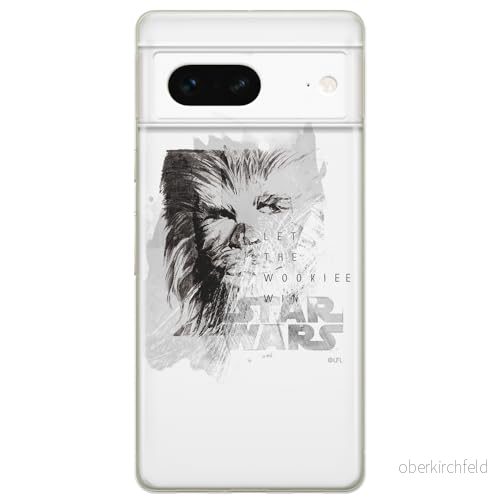 ERT GROUP mobiltelefonfodral för Google PIXEL 7 originalt och officiellt licensierat Star Wars mönster Chewbacca 004 optimalt anpassad till formen på mobiltelefonen, fodral tillverkad av TPU plast 5905795144456