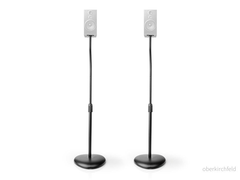 Nedis stand for speaker(s) matte black 5412810333912