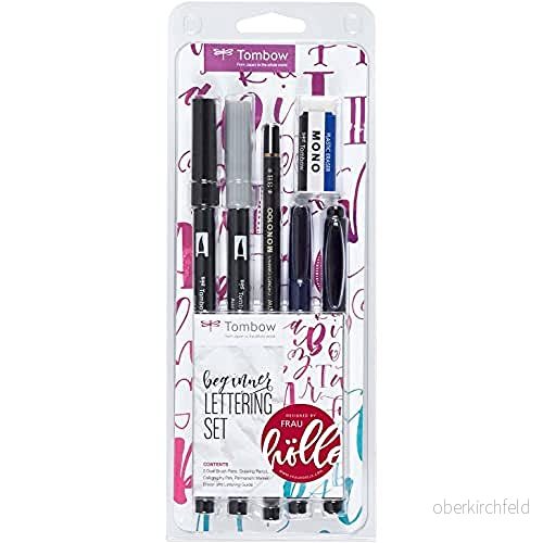 Tombow LS BEG Handbokstavsset för nybörjare, Flerfärgad, 7 delar 4003198130012