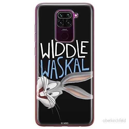 ERT GROUP mobiltelefonfodral för Xiaomi REDMI NOTE 9 originalt och officiellt licensierat Looney Tunes mönster Bugs 004 optimalt anpassad till formen på mobiltelefonen, fodral tillverkad av TPU plast 5903040337240