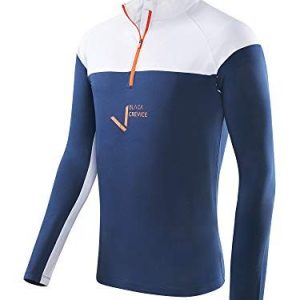 Black Crevice herr Zipper funktionströja marinblå/vit, XXL 9120009550281