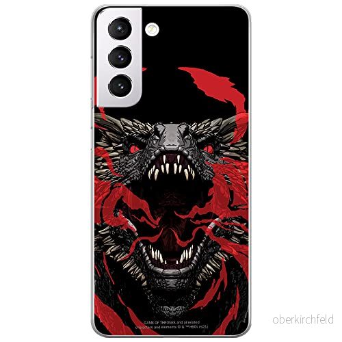 ERT GROUP mobiltelefonfodral för Samsung S21 originalt och officiellt licensierat Game od Thrones mönster of 004 anpassad till formen på mobiltelefonen, fodral tillverkad av TPU plast 5903932667967