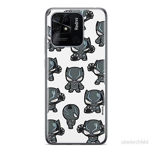 ERT GROUP mobiltelefonfodral för Xiaomi REDMI 10C originalt och officiellt licensierat Marvel mönster Black Panther 016 optimalt anpassad till formen på mobiltelefonen, fodral tillverkad av TPU plast 5905511547622