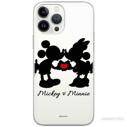ERT GROUP mobiltelefonfodral för Xiaomi MI 10T LITE/REDMI NOTE 9 PRO 5G originalt och officiellt licensierat Disney mönster Mickey & Minnie 003, gedeeltelijk transparant 5903537152288