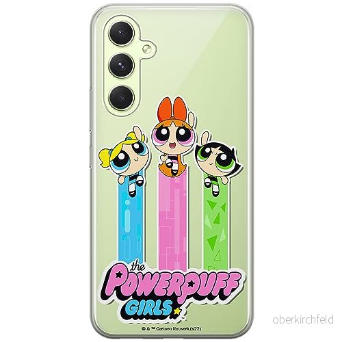 ERT GROUP mobiltelefonfodral för Samsung A54 5G originalt och officiellt licensierat The Powerpuff Girls mönster 030 optimalt anpassad till formen på mobiltelefonen, gedeeltelijk transparant 5905511975180