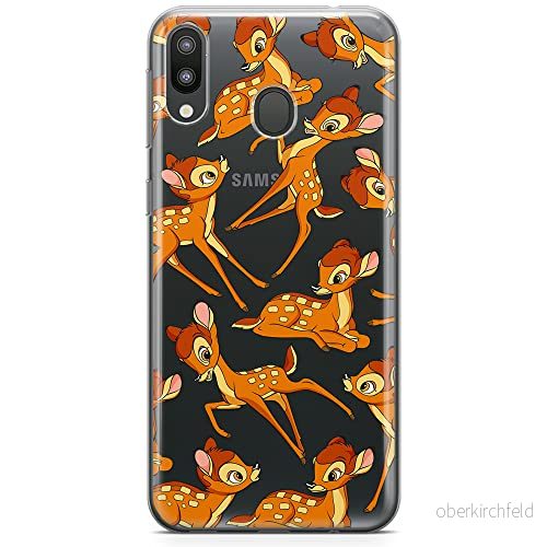 ERT GROUP mobiltelefonfodral för Samsung M20 originalt och officiellt licensierat Disney mönster Bambi 017 optimalt anpassad till formen på mobiltelefonen, gedeeltelijk transparant 5905131798688