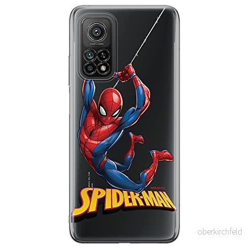 ERT GROUP mobiltelefonfodral för Xiaomi Redmi Note 11 Pro 5G/11 4G originalt och officiellt licensierat Marvel mönster Spider Man 019, gedeeltelijk transparant 5904805638343