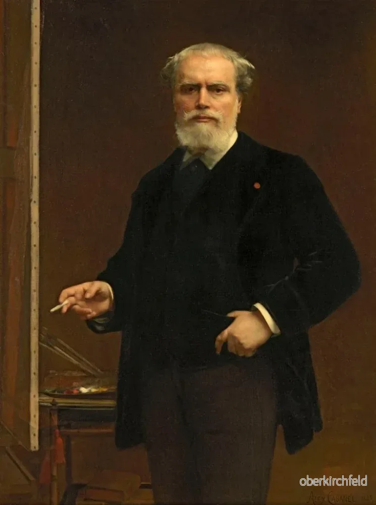 Målning Självporträtt - Alexandre Cabanel | Konsttryck - Bild 2