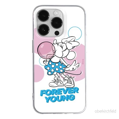 ERT GROUP mobiltelefonfodral för Apple Iphone 14 PRO MAX originalt och officiellt licensierat Disney mönster Minnie 055 optimalt anpassad till formen på mobiltelefonen, fodral tillverkad av TPU plast 5905131928733