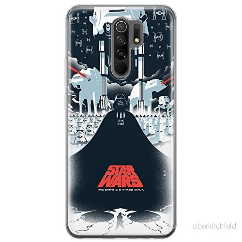 ERT GROUP mobiltelefonfodral för Xiaomi REDMI 9 originalt och officiellt licensierat Star Wars mönster 023 optimalt anpassad till formen på mobiltelefonen, fodral tillverkad av TPU plast 5903040294130
