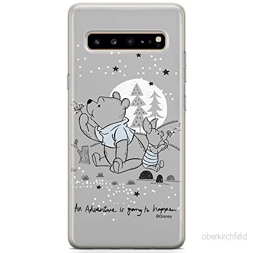 ERT GROUP Mobiltelefonskal för Samsung S10 5G original och officiellt licensierat Disney mönster Nalle Pooh 008 anpassad till mobiltelefonens form, TPU fodral 5904805498848