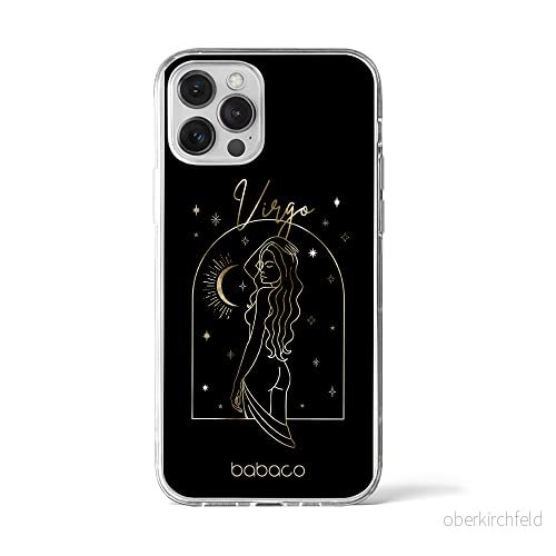ERT GROUP mobiltelefonfodral för Apple Iphone 12 PRO MAX originalt och officiellt licensierat Babaco mönster Zodiac Woman 006 Vit anpassad till formen på mobiltelefonen, fodral tillverkad av TPU plast 5903932229653