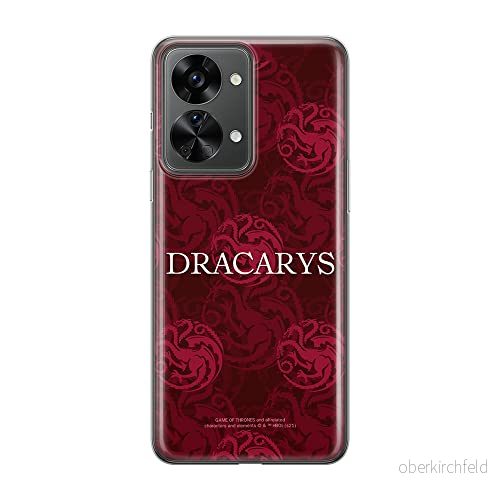 ERT GROUP mobiltelefonfodral för Oneplus NORD 2T 5G originalt och officiellt licensierat Game of Thrones mönster 021 optimalt anpassad till formen på mobiltelefonen, fodral tillverkad av TPU plast 5905511270742