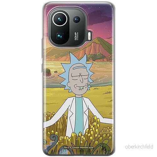 ERT GROUP mobiltelefonfodral för Xiaomi MI 11 PRO originalt och officiellt licensierat Rick and Morty mönster & 047 anpassad till formen på mobiltelefonen, fodral tillverkad av TPU plast 5905795050733